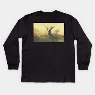 Dead tree Kids Long Sleeve T-Shirt